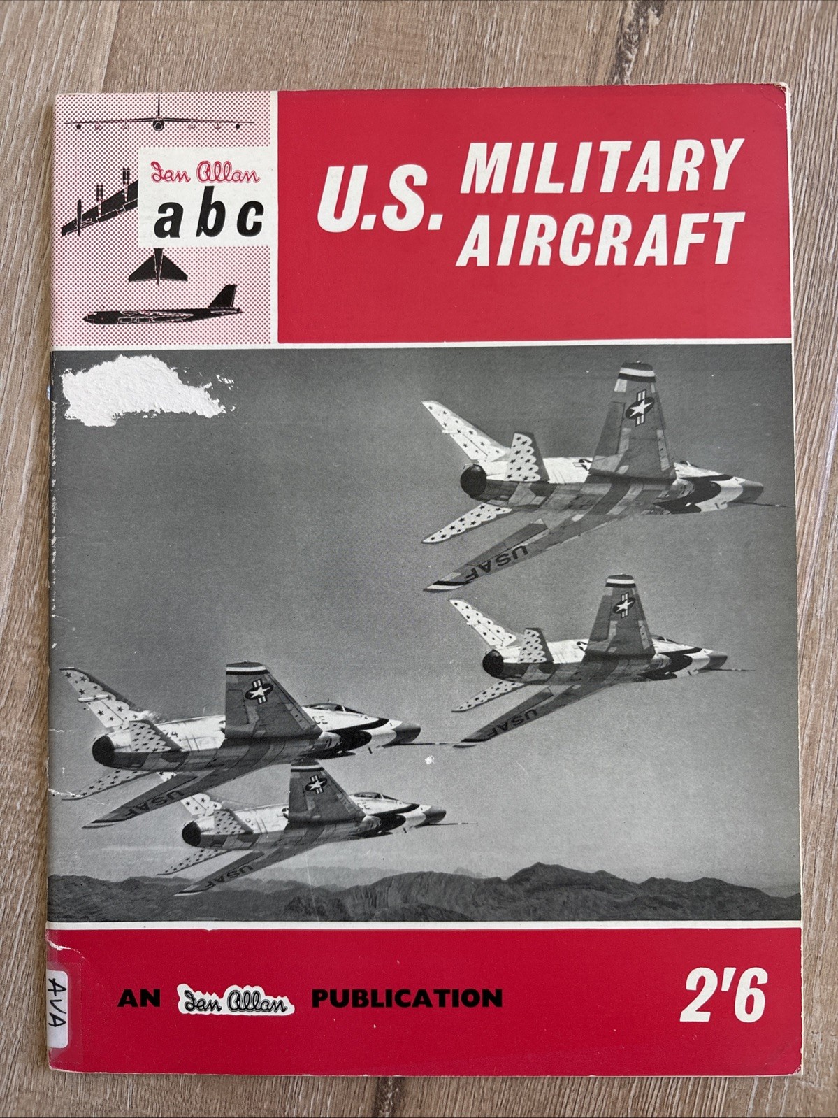 U.S. MILITARY AIRCRAFT John W.R. Taylor 1959 PB Ian Allan ABC UK Vintage