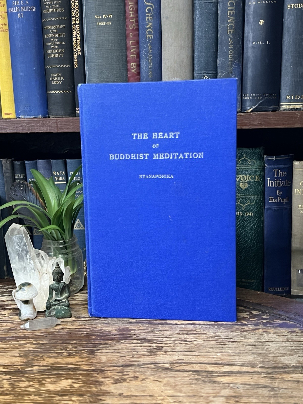 1953 1st Ed- The Heart of Buddhist Meditation HANDBOOK OF MENTAL TRAINING – Rare