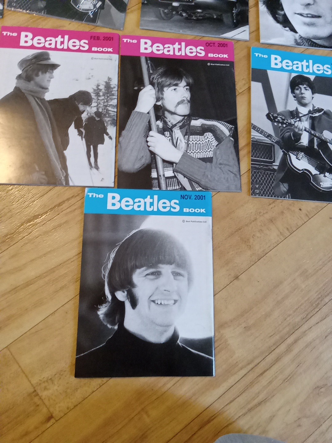 Beatles Monthly Book Magazines Lot Of 9 Issues United Kingdom Excellent