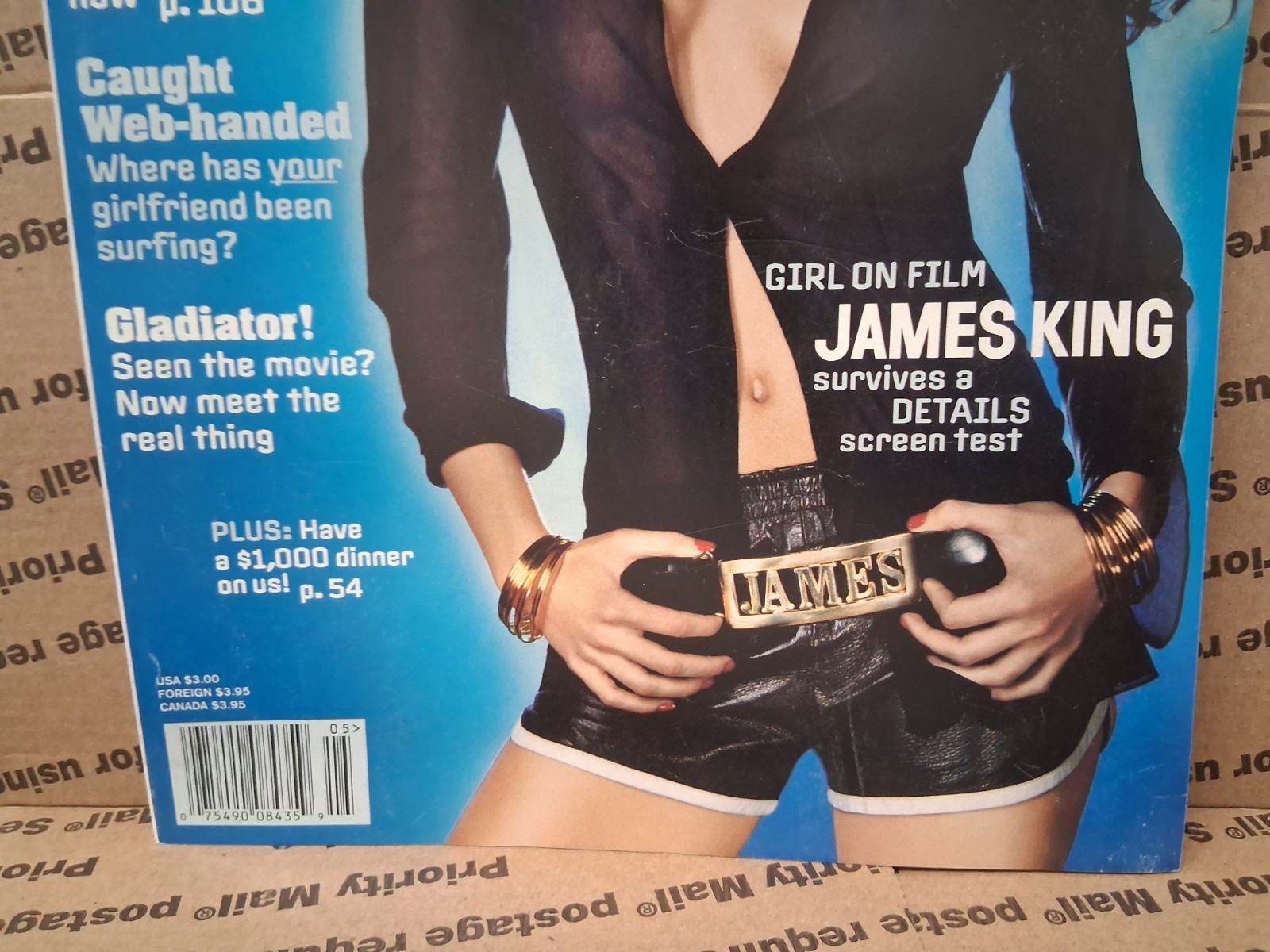 JAIME (JAMES) KING May 2000 DETAILS Magazine