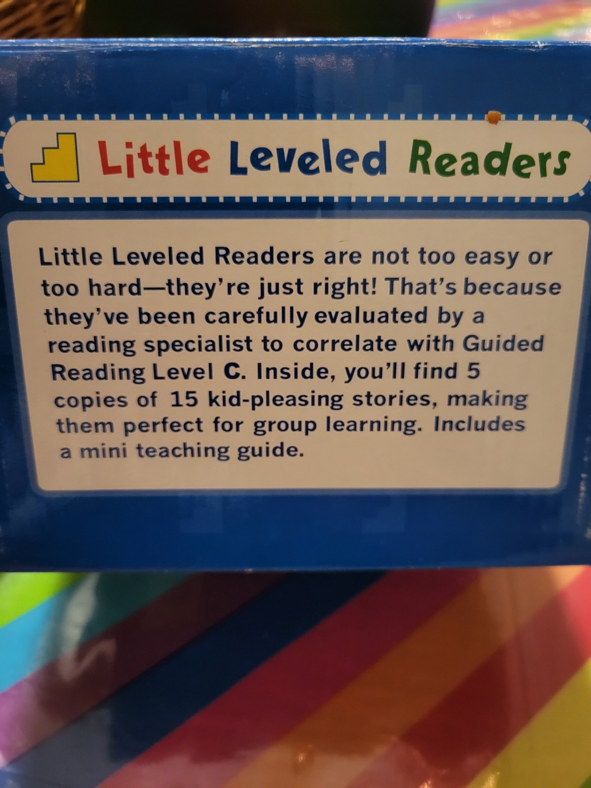 Scholastic Little Leveled Readers Level C 75 Books Classroom GROUP LEARNING