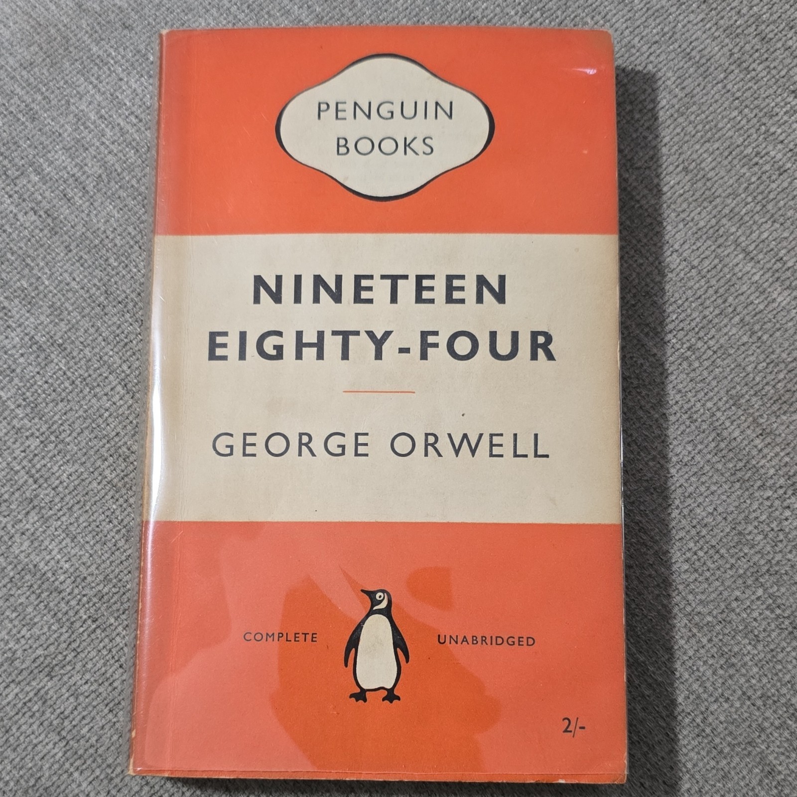 Penguin Books Nineteen Eighty-Four George Orwell Paperback Unabridged 1954