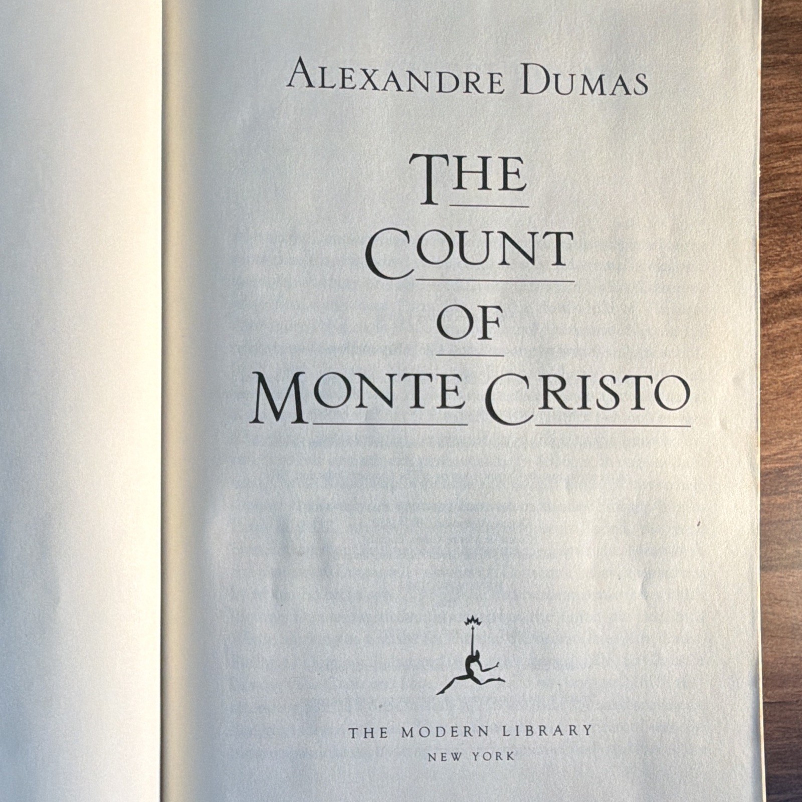The Count of Monte Cristo (Modern Library) HC 1996 DJ Ex-Lib Alexandre Dumas
