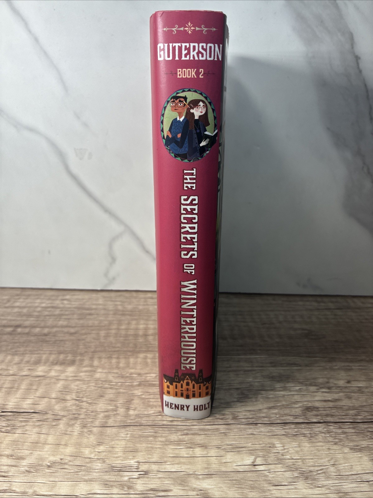 Secrets of Winterhouse by Ben Guterson (2018, Hardcover)
