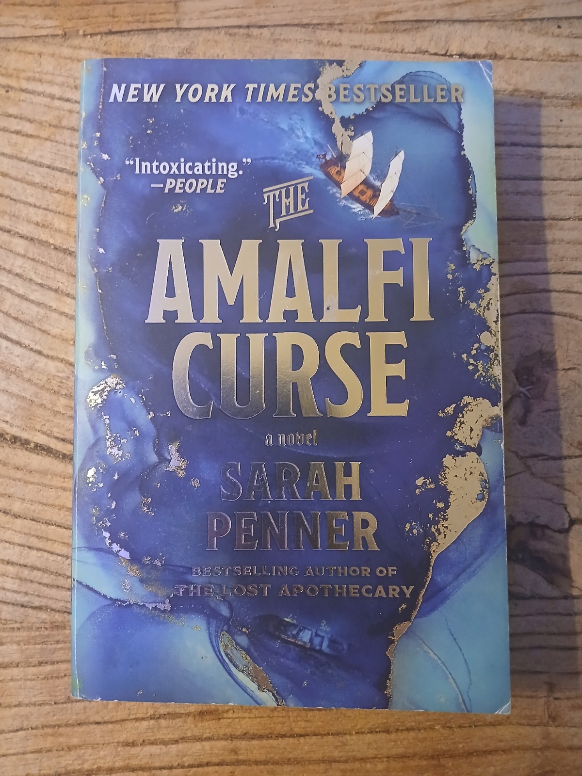 The Amalfi Curse: A Bewitching Tale of – Paperback, by Penner Sarah – Very Good