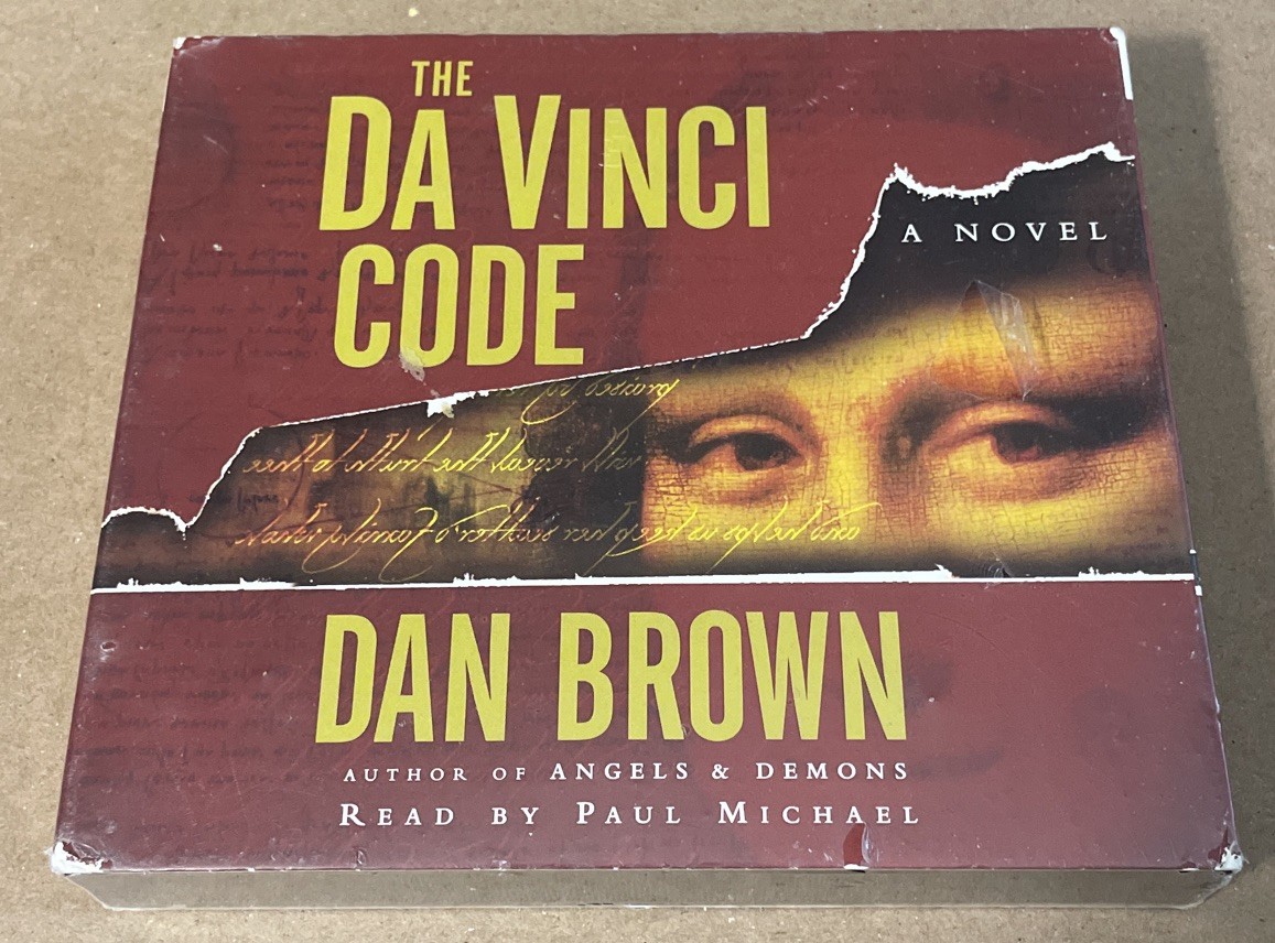 Robert Langdon Ser.: The Da Vinci Code by Dan Brown (2003, Compact Disc) Sealed