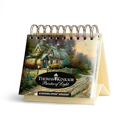 Thomas Kinkade – Painter of Light- 365 Day Perpetual Calendar – GOOD