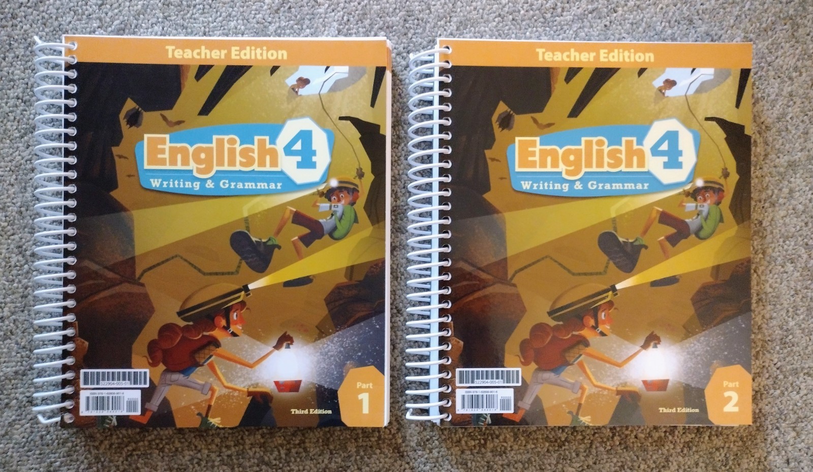 BJU English 4 Teacher’s Edition Parts 1 & 2