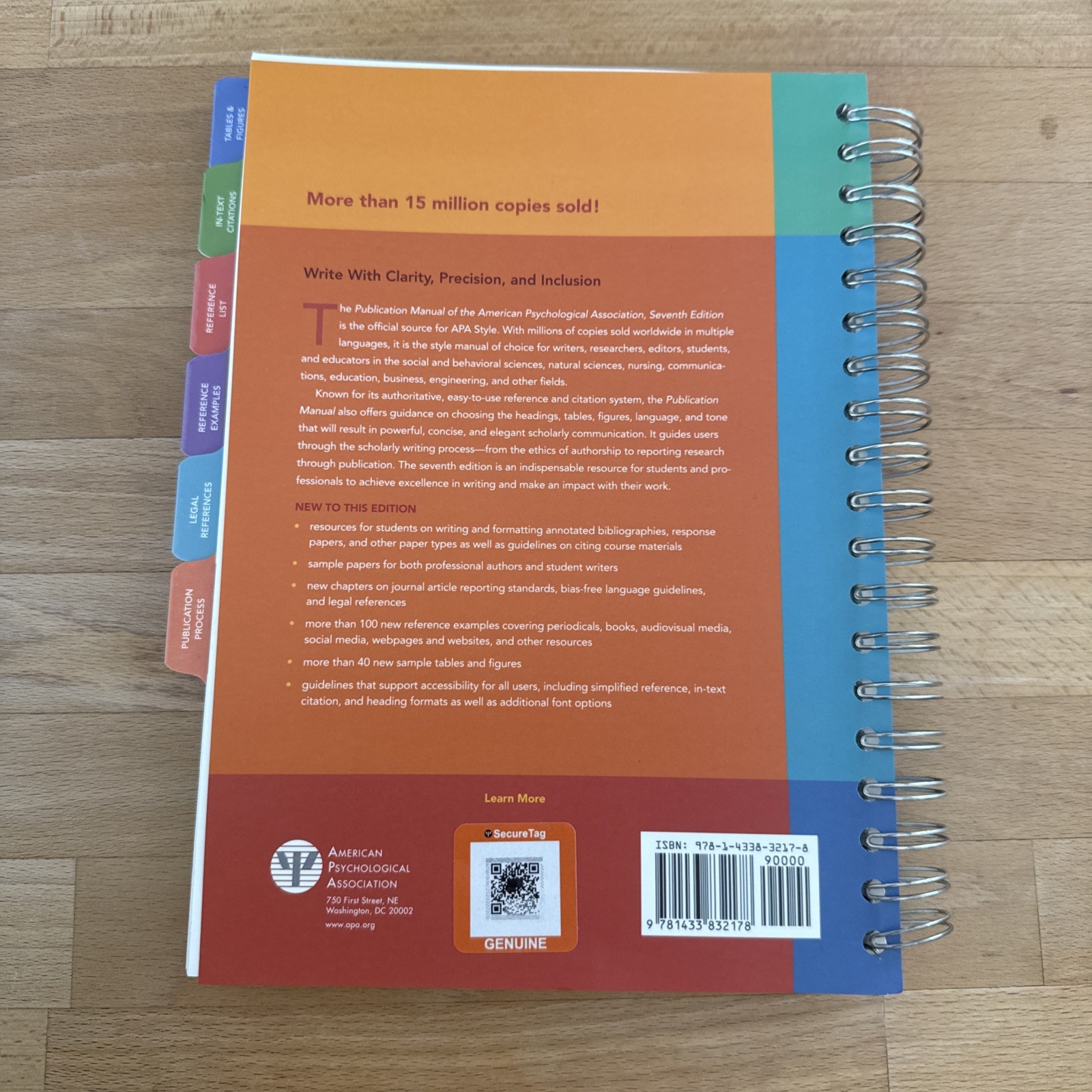 Publication Manual (OFFICIAL) 7th Edition of the American Psychological…