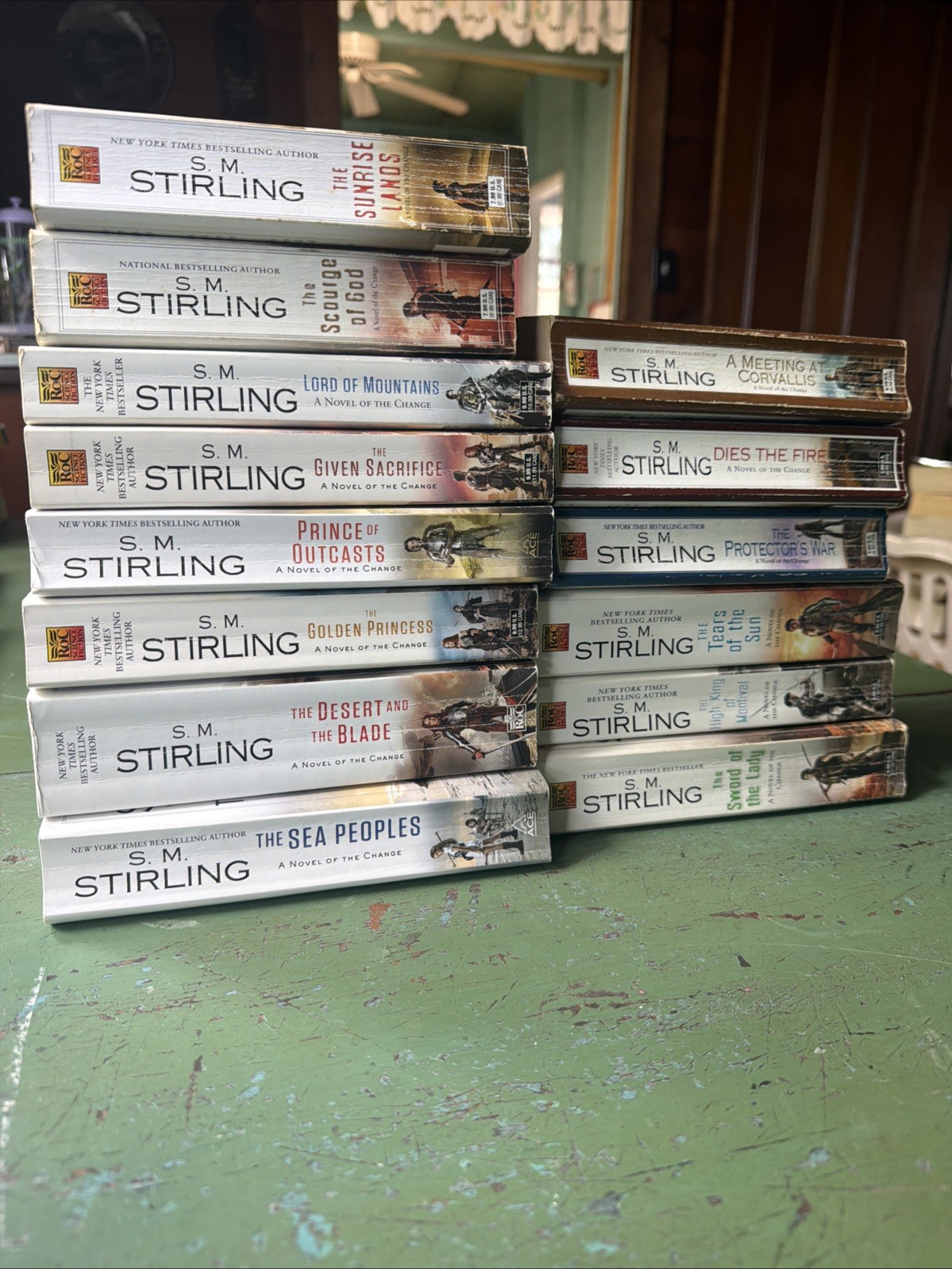 S.M STIRLING Lot of 14 TPB A Novel Of The Change Book Series