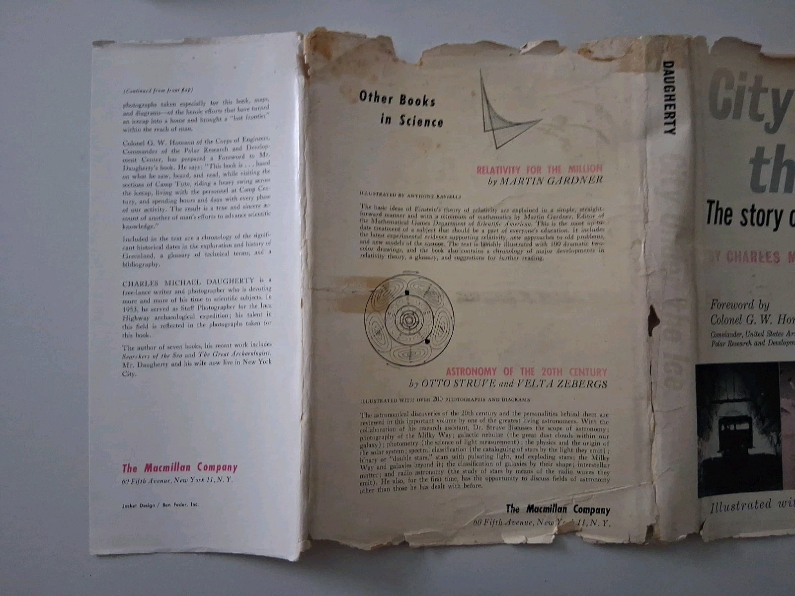 City Under the Ice: Story of Camp Century (1st Ed 1963) Greenland