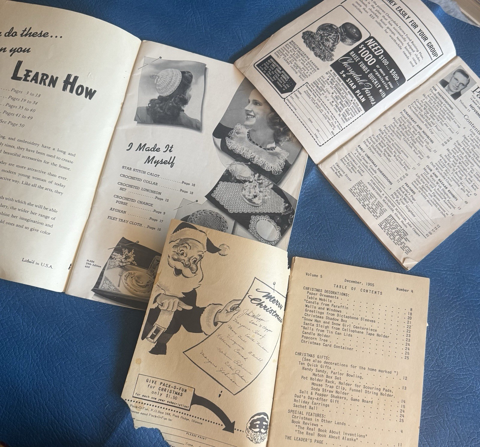 FANTASTIC LG LOT vintage craft publications-handcrafted/how to/homemade gifting