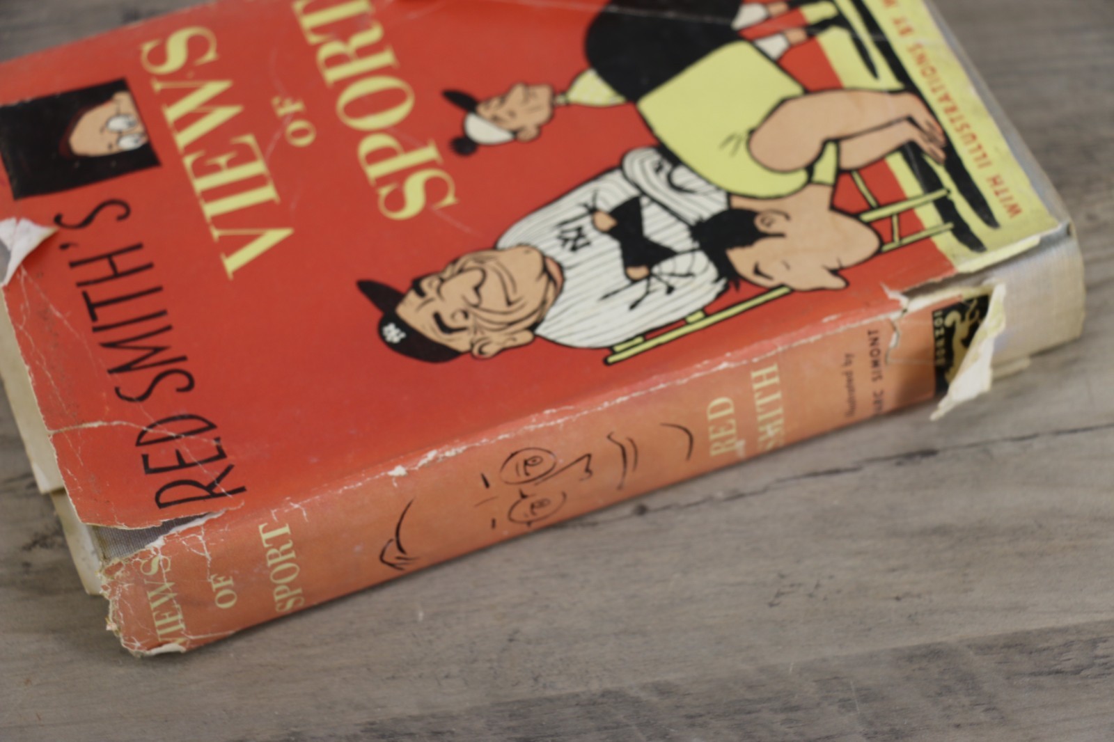 Red Smith’s Views of Sport First Edition 1954 Hardcover Alfred A Knopf Book