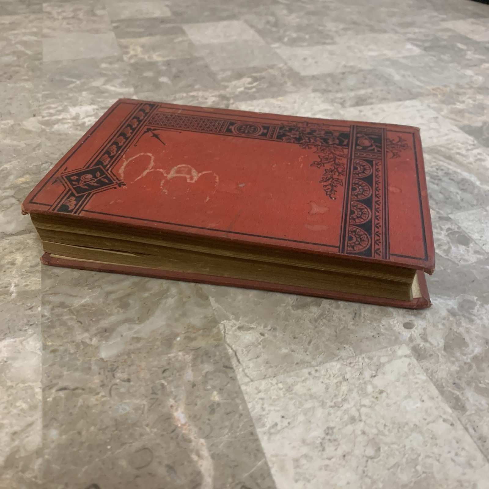 The Poetical Works Of Lord Byron Illustrated Antique Book 1881 1800s Poor Cond.