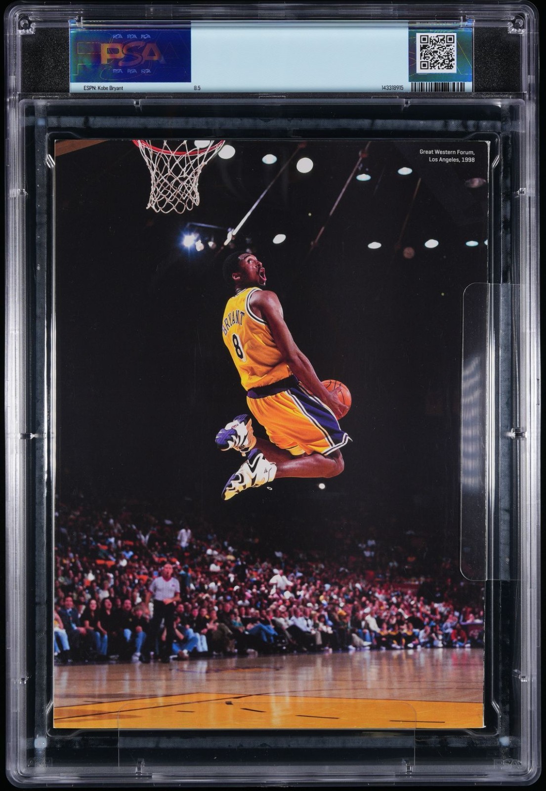 PSA 8.5+ ESPN Kobe Bryant Magazine –An Extraordinary Life 1978–2020 1st Printing