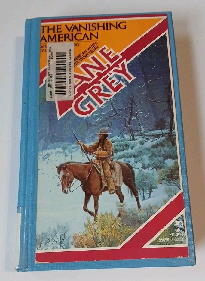 The Vanishing American By Zane Grey Hardcover Pocket Books 1982