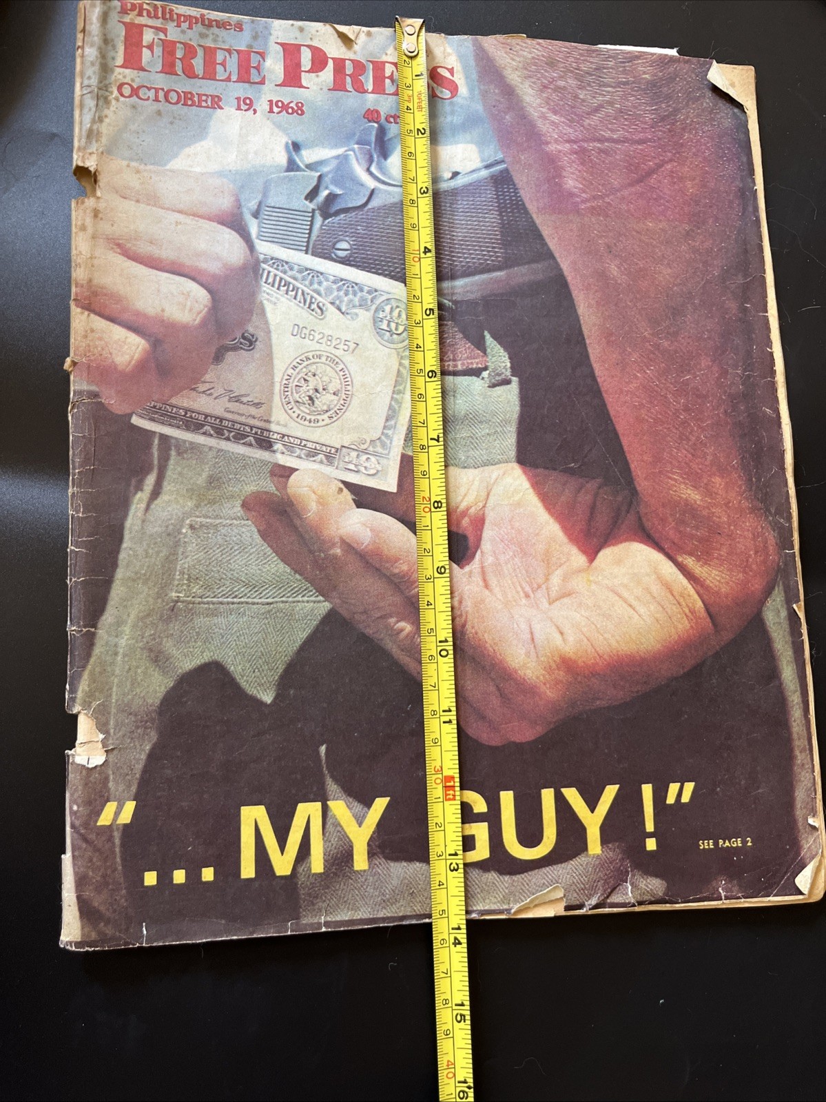Free Press Magazine Philippines October 19, 1968 “…MY GUY!”
