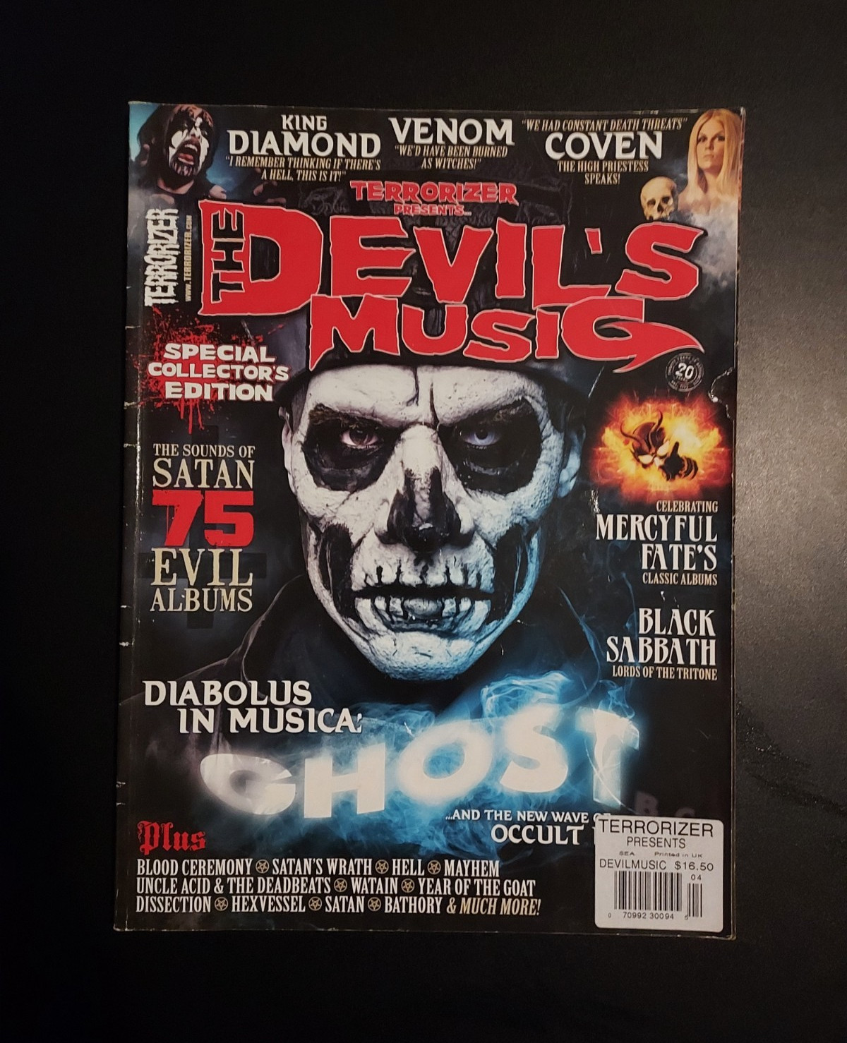Terrorizer Magazine Issue #04 Sept 2013 Collector’s Edition English King Diamond