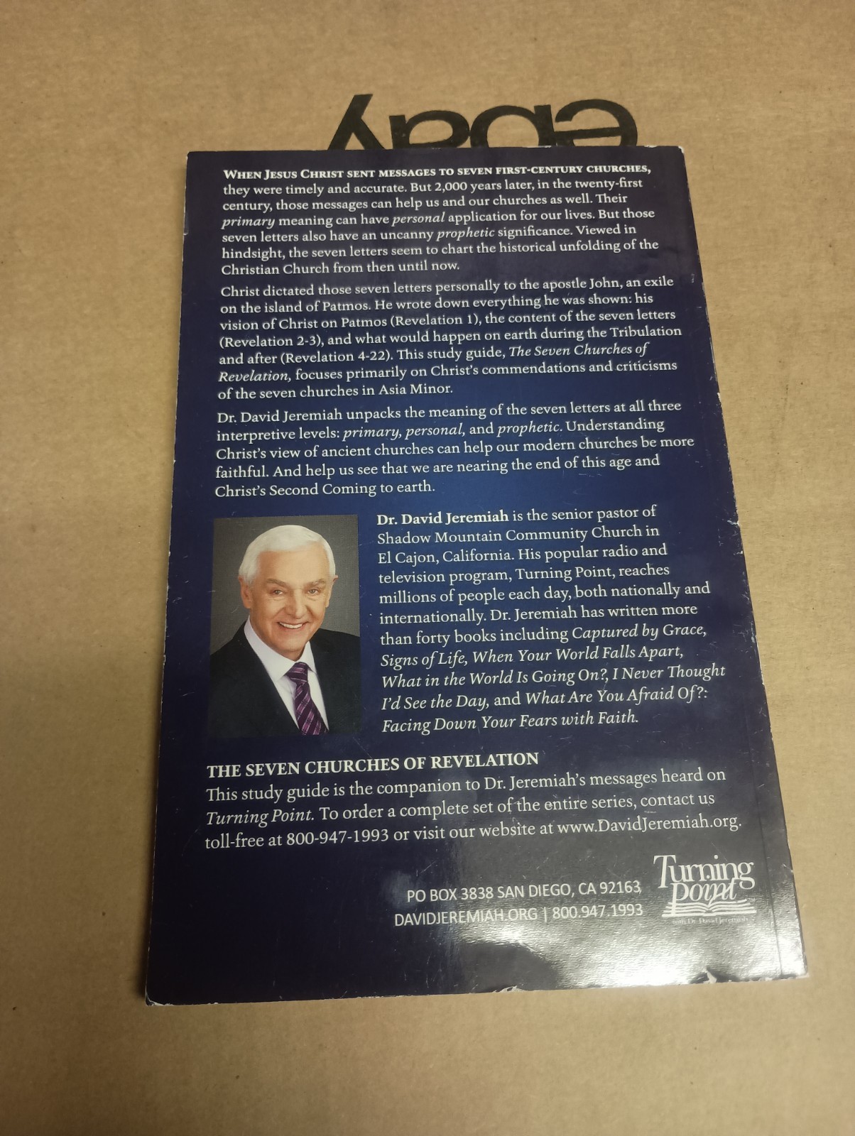 The Seven Churches of Revelation Study Guide by David Jeremiah