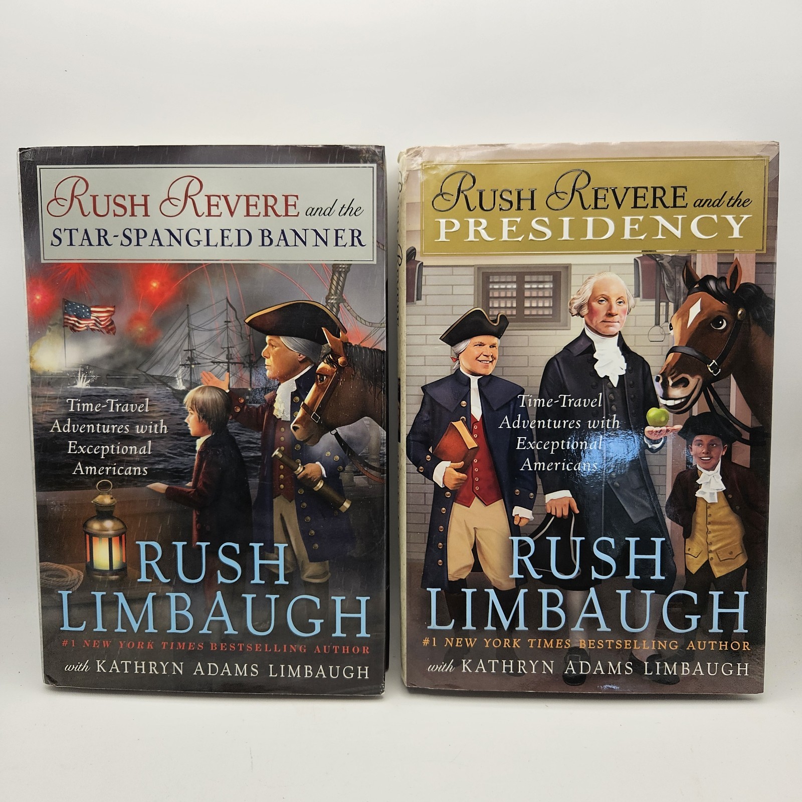 Incredible Adventures of Rush Revere, Time Travel Adventures, 5-Book Set, Unread