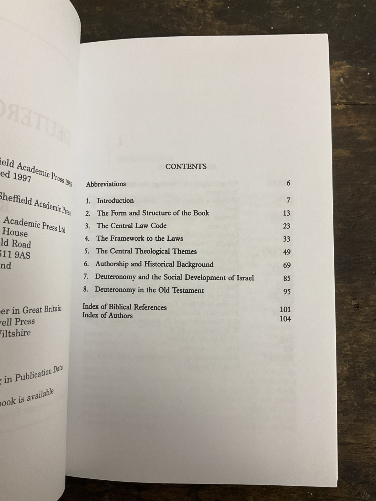 Deuteronomy by R. E. Clements (1989, Uk-Trade Paper)