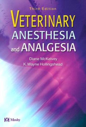Veterinary Anesthesia and Analgesia – Paperback – GOOD