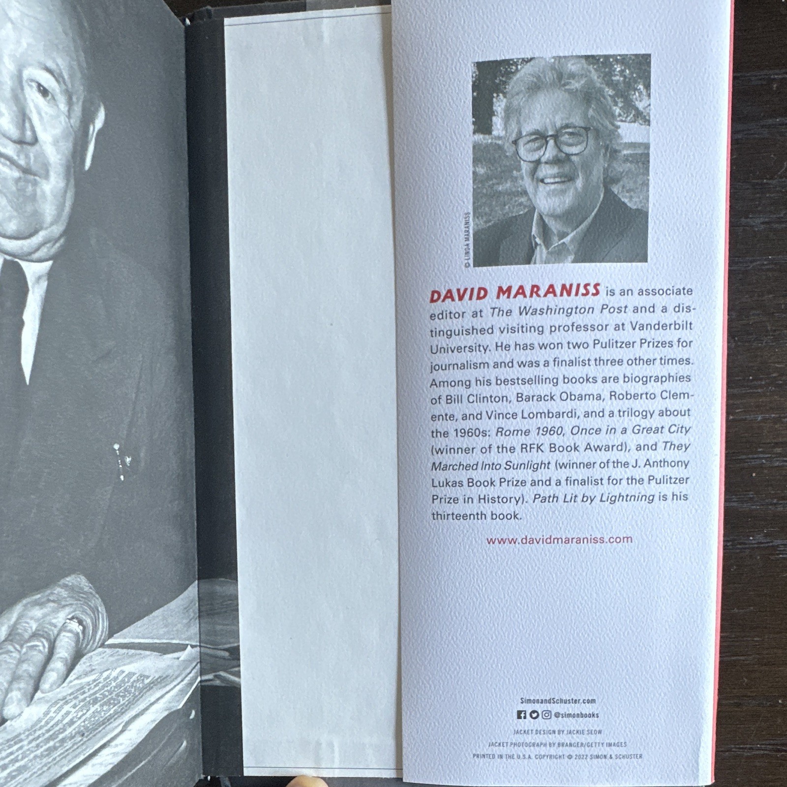 David Maraniss Path Lit by Lightning: The Life of Jim Thorpe HC Illus (2022)