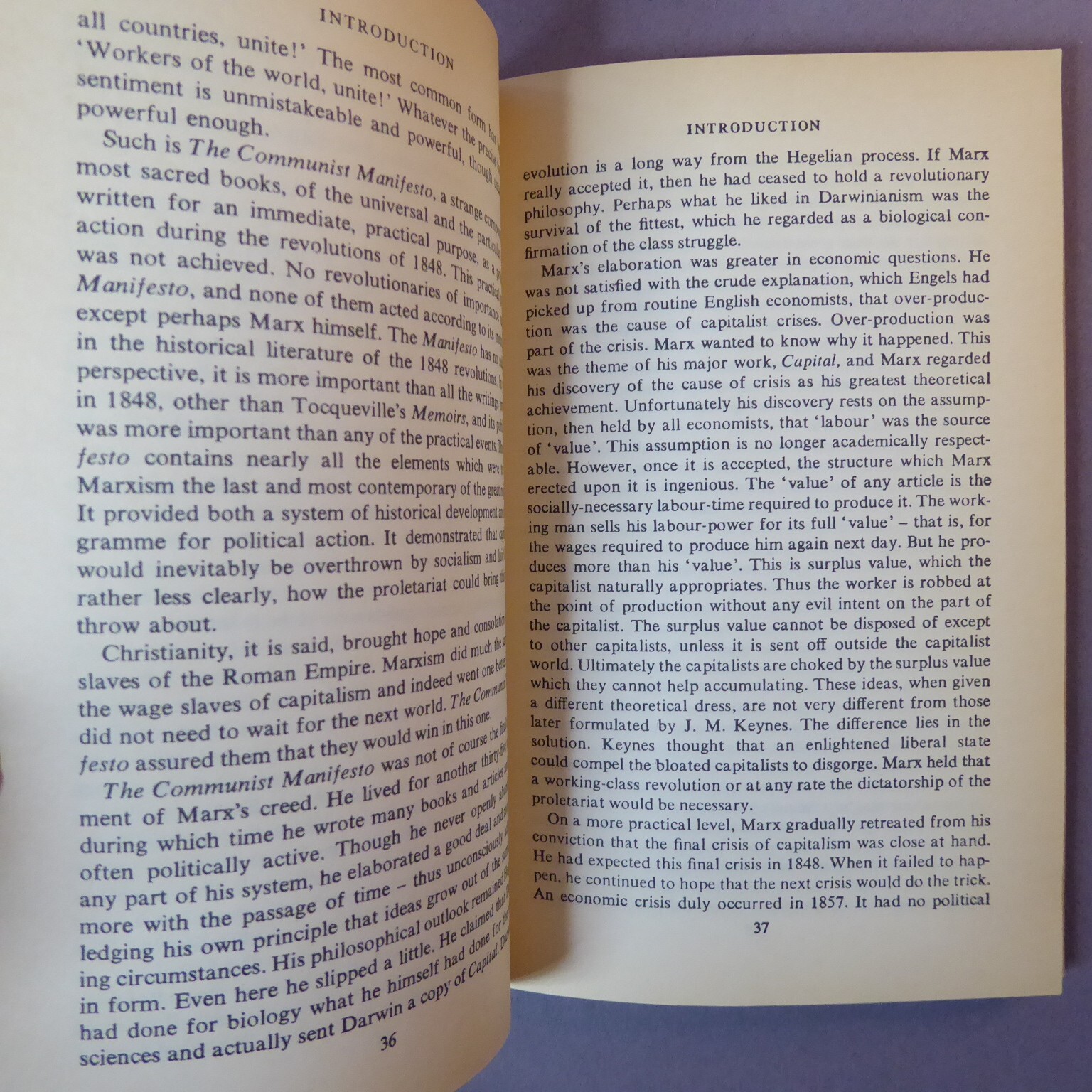 Communist Manifesto Karl Marx, Friedrich Engels 1985 Penguin Classics Paperback