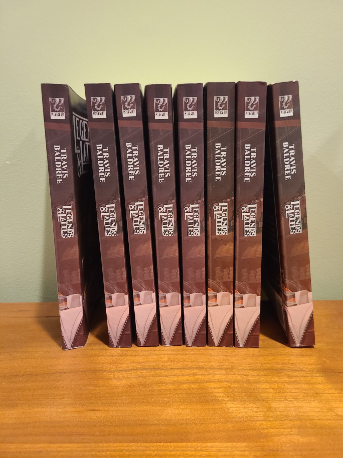 Legends & Lattes – Travis Baldree – CRYPTID True 1st printing PB