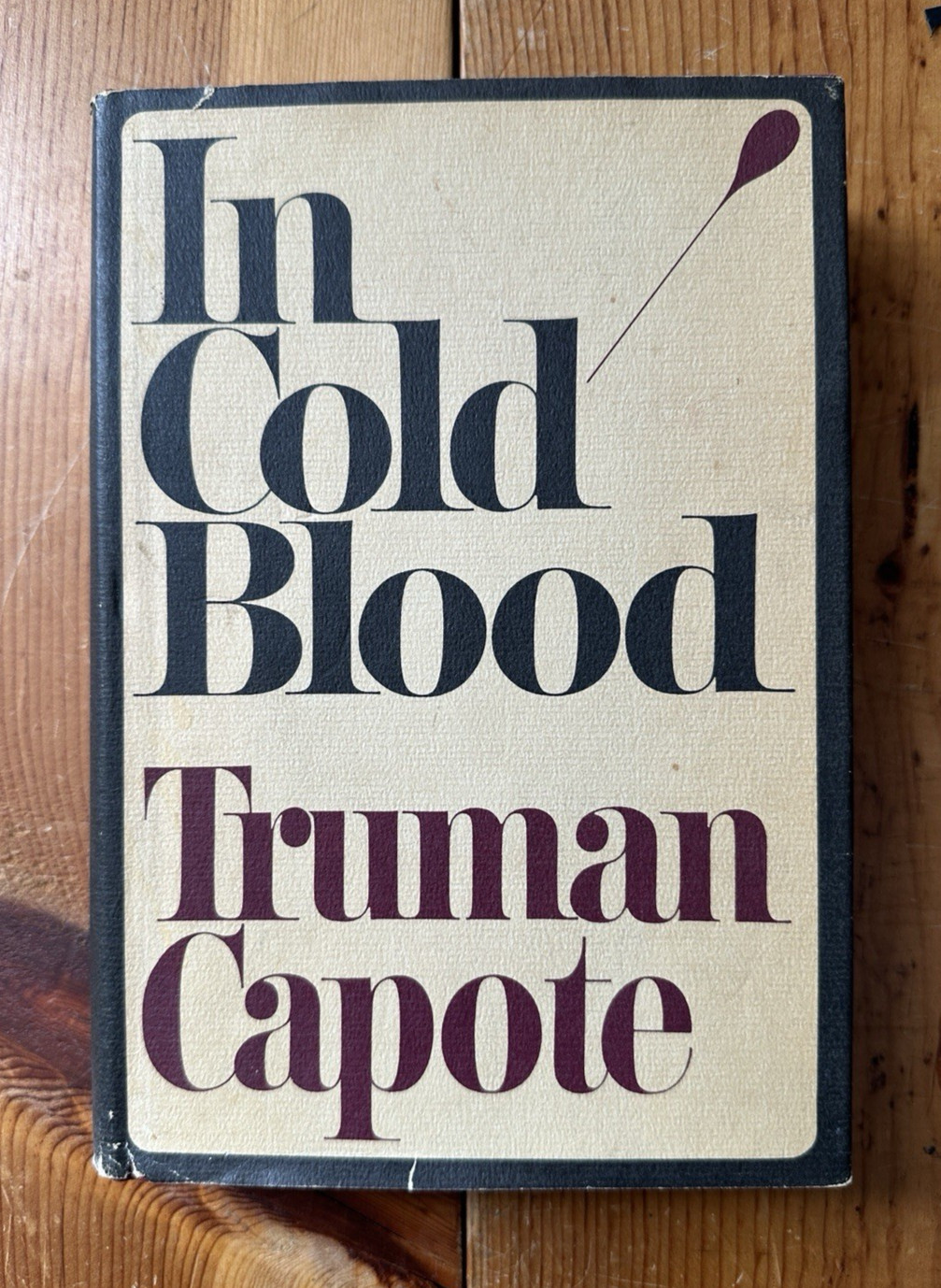 IN COLD BLOOD Truman Capote True 1st Edition FIRST PRINTING 1965 VERY GOOD w/DJ
