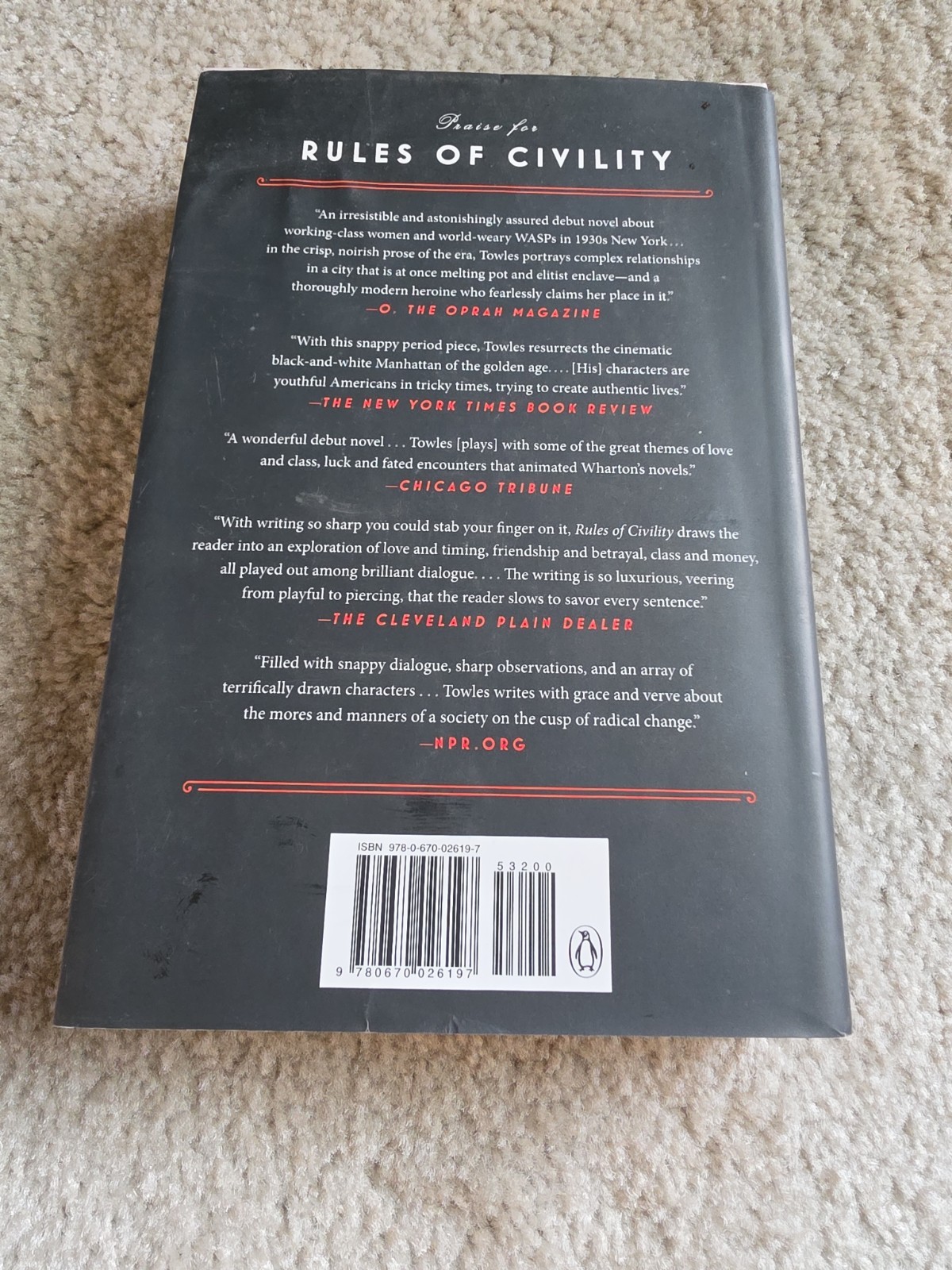 Gentleman in Moscow by Amor Towles (Hardcover)