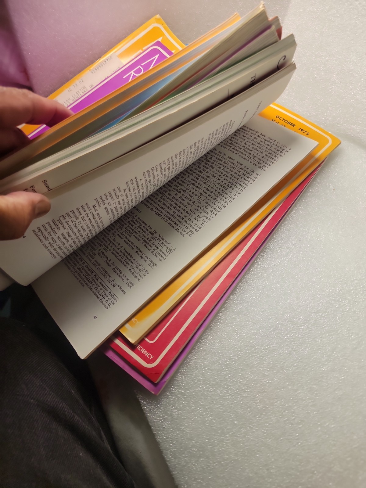12pcs LOT! RARE FIND! Mental Retardation AAMD Magazines Publications