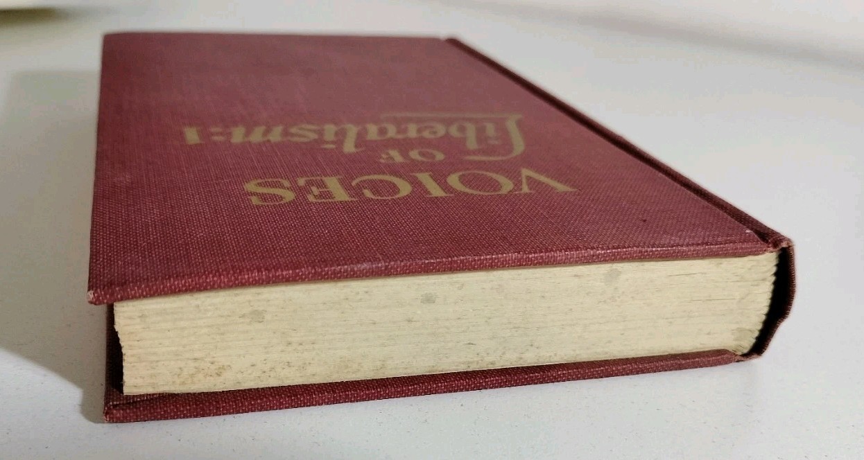 VOICES of LIBERALISM:1 – Beacon Press 1947 – Van Paassen – Vintage Religious HC