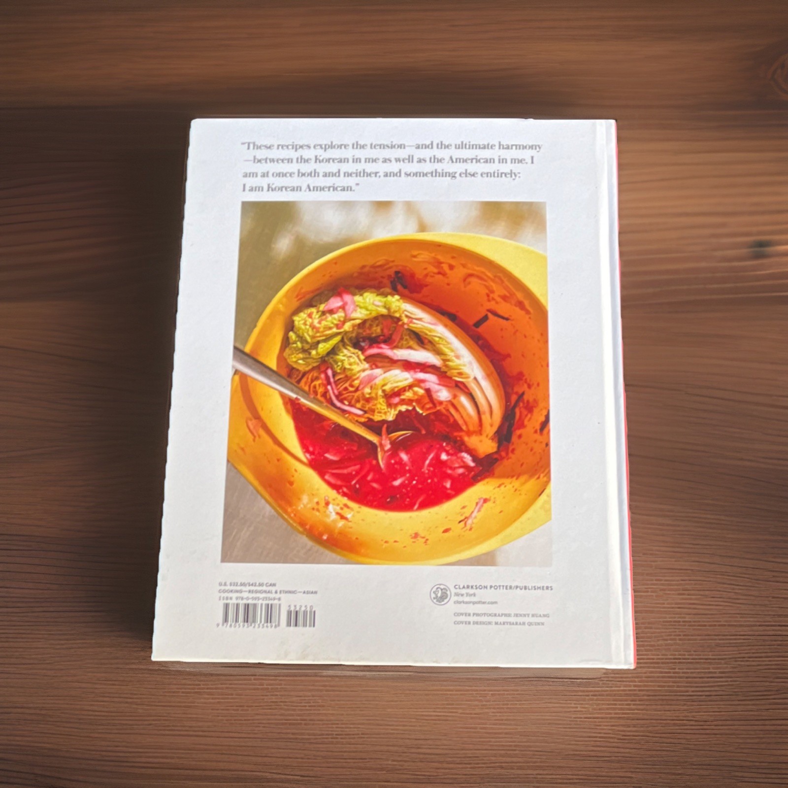Korean American Hardcover Cookbook by Eric Kim, Clarkson Potter/Publishers, 2022