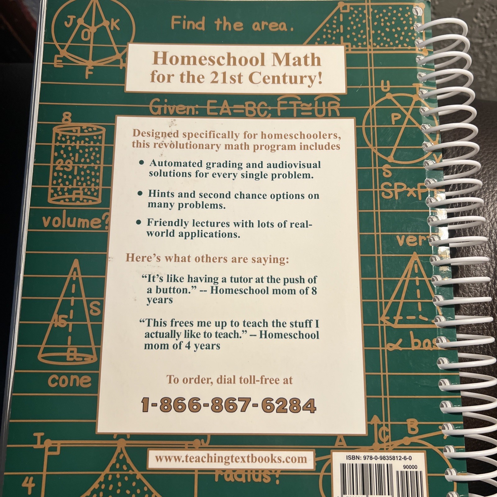 Geometry A Teaching Textbook 2.0 Complete Set 12 CDs Workbook Answer Key