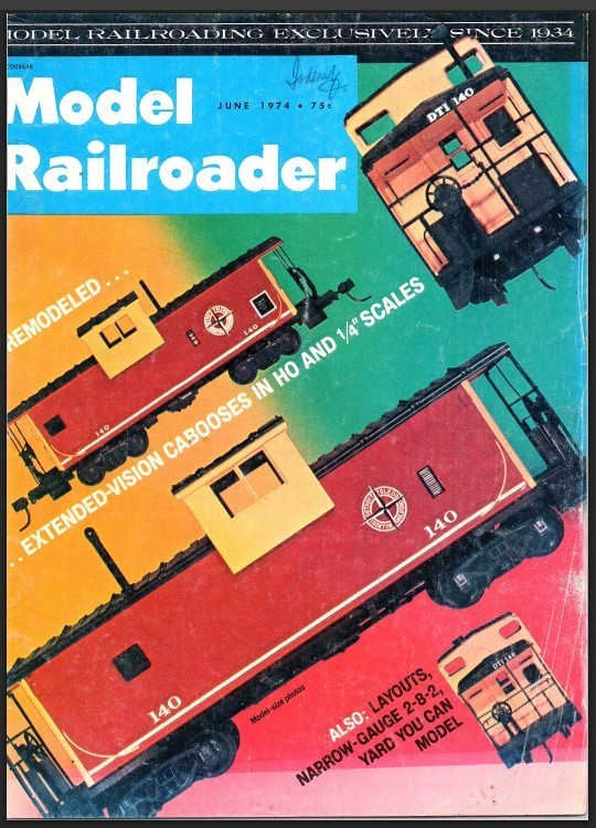 MODEL RAILROADER MAGAZINE 182 Unique Issue Collection On USB Flash Drive