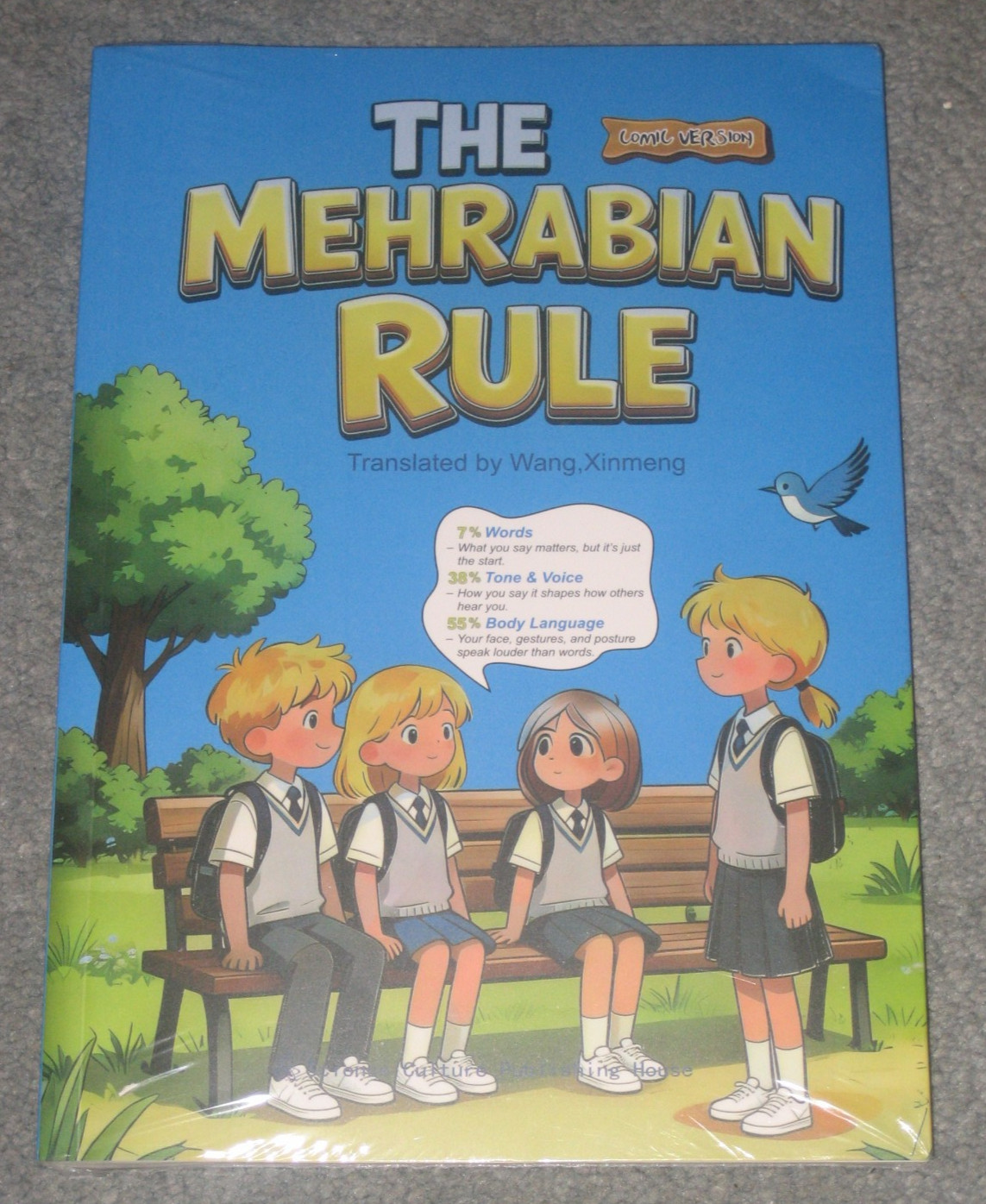 The Mehrabian Rule Comic Version by Wang Xinmeng Paperback New