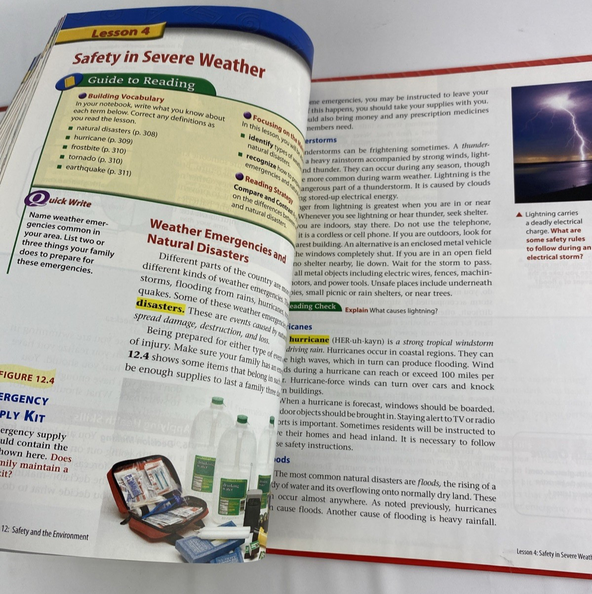 Teen Health Course 1 Student Edition Hardcover Textbook Homeschool Grades 6-8