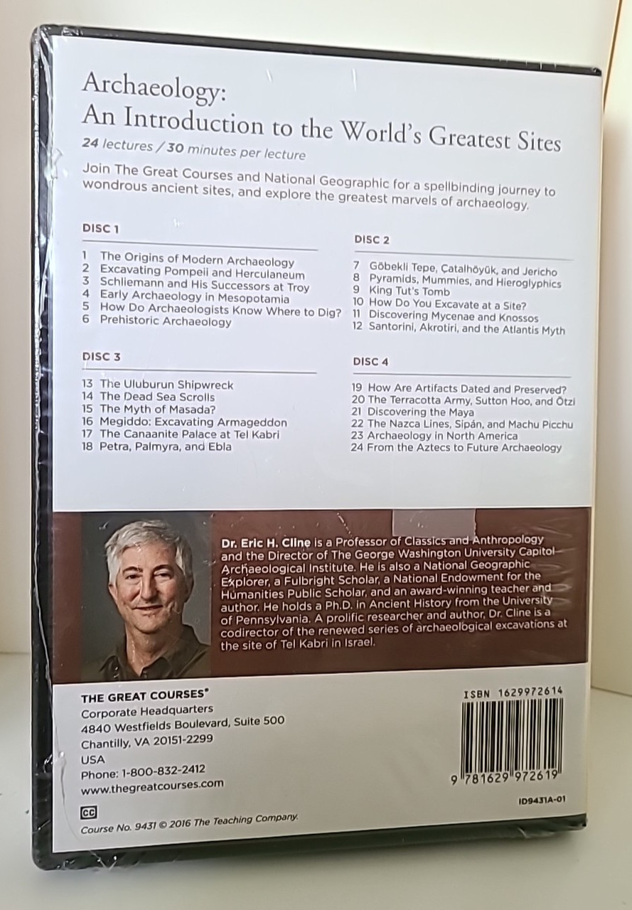 Great Courses BRAND NEW complete sets [DVDs & Course Guidebooks] Various Topics