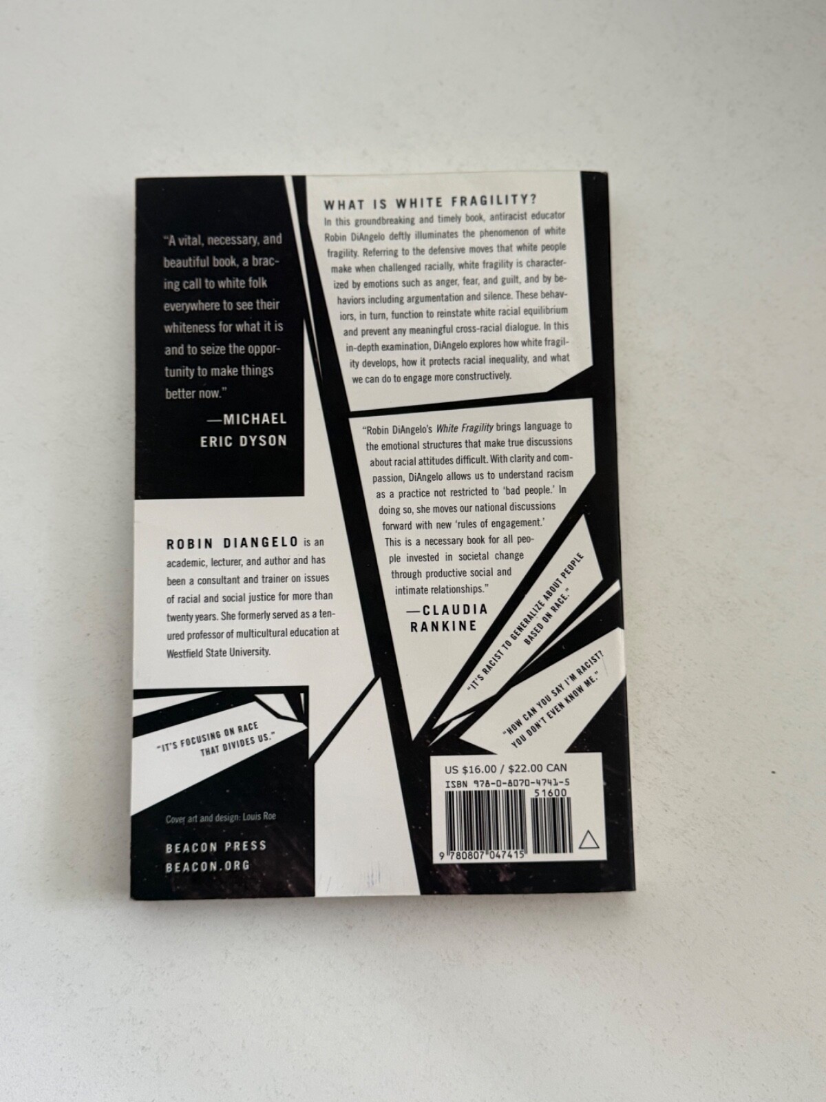 White Fragility: Why It’s So Hard for – Paperback, by DiAngelo Dr. Robin – Good