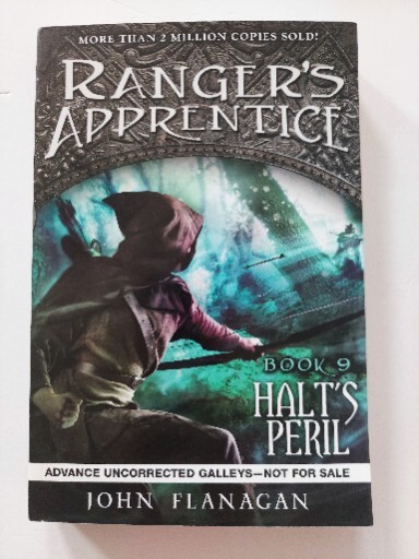 John Flanagan Ranger’s Apprentice Book 9 Halts Peril Advanced Uncorrected Galley