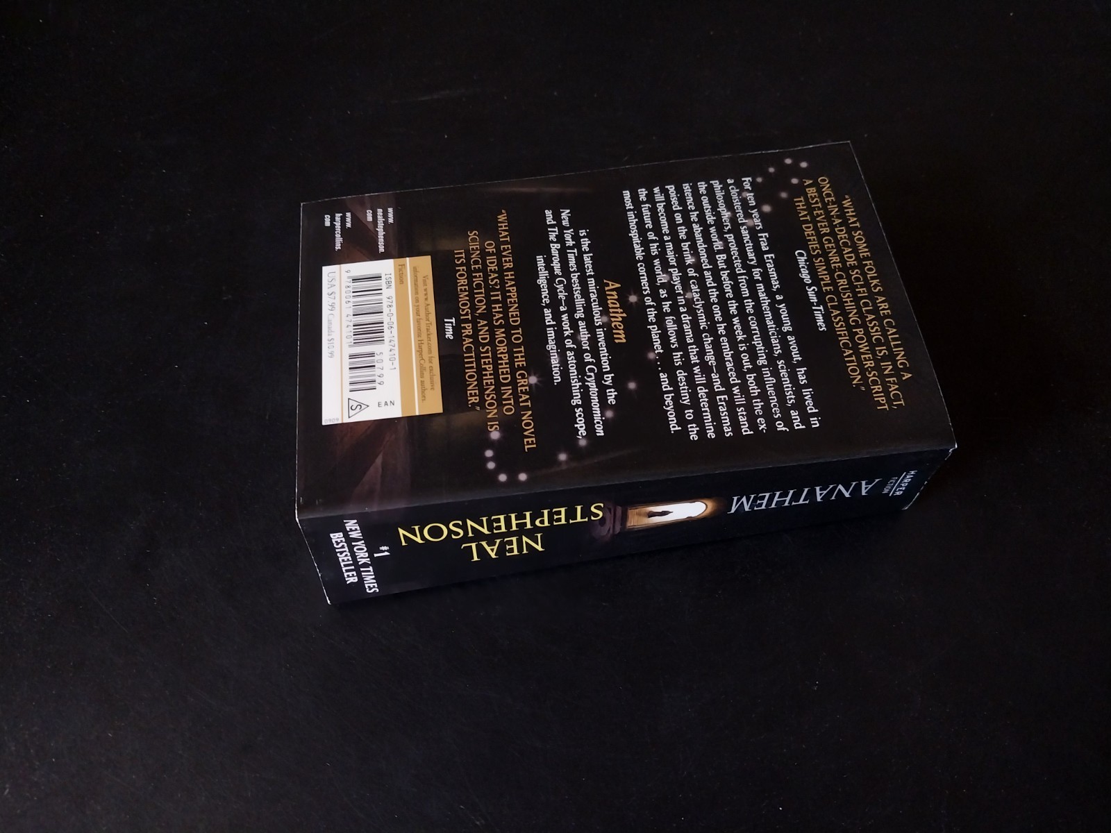 Neal Stephenson – Anathem – Harper First Printing 2009