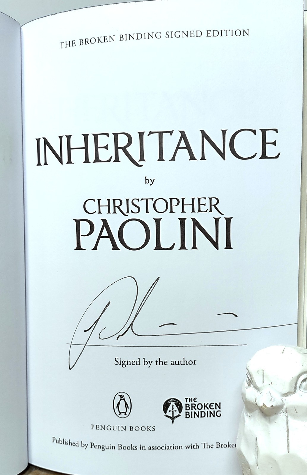 The Inheritance Cycle by Christopher Paolini Set – BROKEN BINDING-SIGNED
