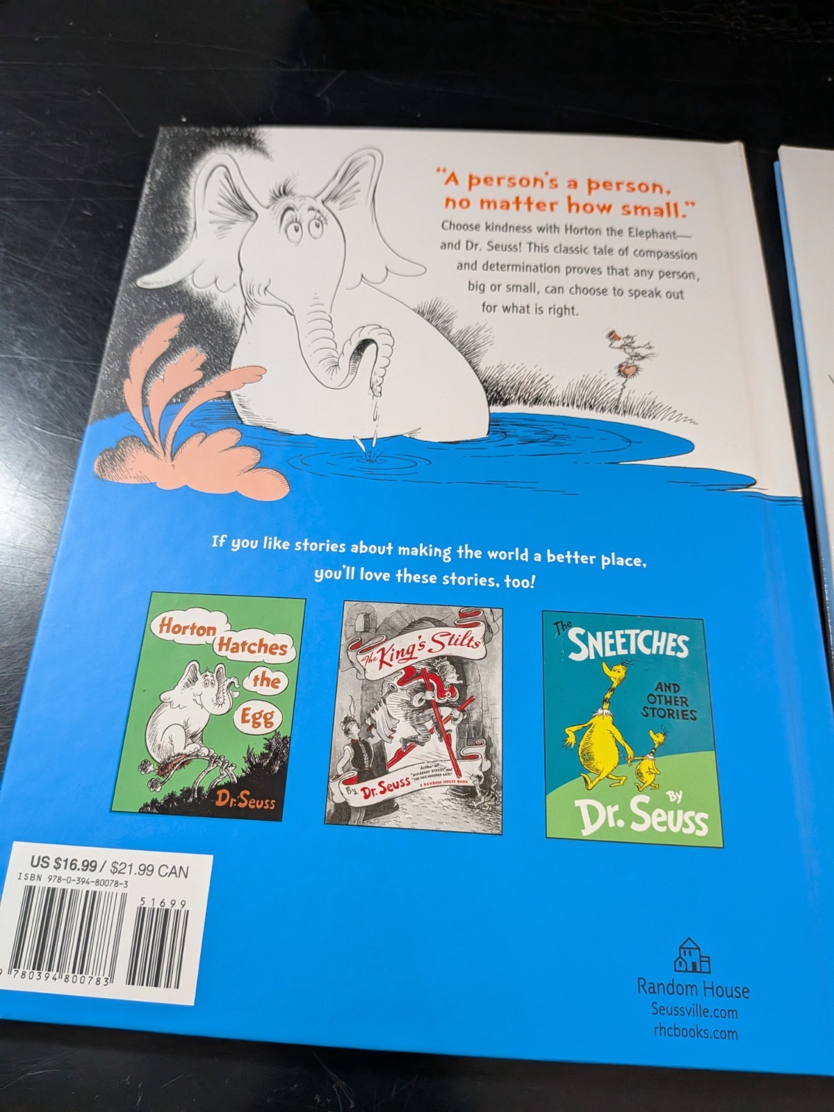 Dr. Seuss Book Set – The Lorax & Horton Hears a Who Hardcover (Modern Editions)