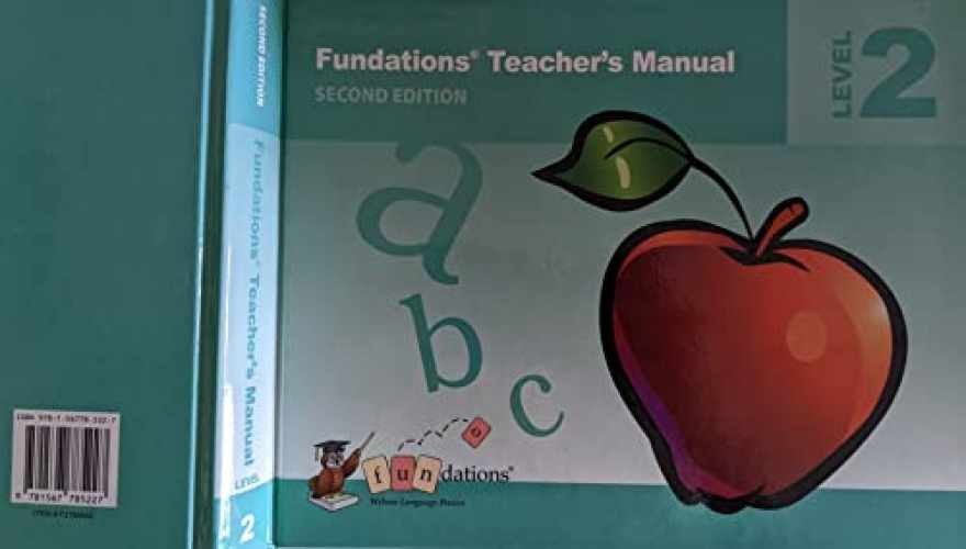 Fundations Teacher’s Manual, Second – Hardcover, by unknown author – Very Good