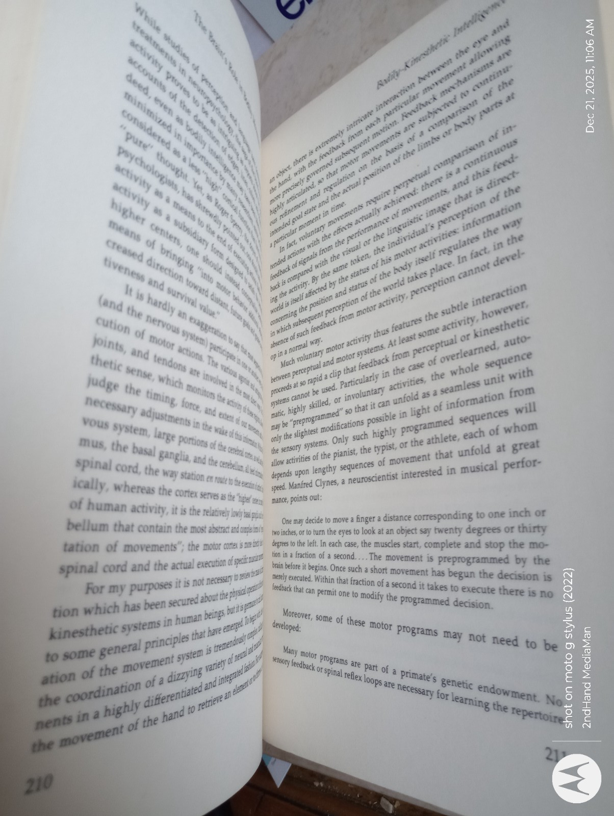 1983 4THpt FRAMES OF MIND HOWARD GARDNER HC/HARDCOVER/DJ BOOK