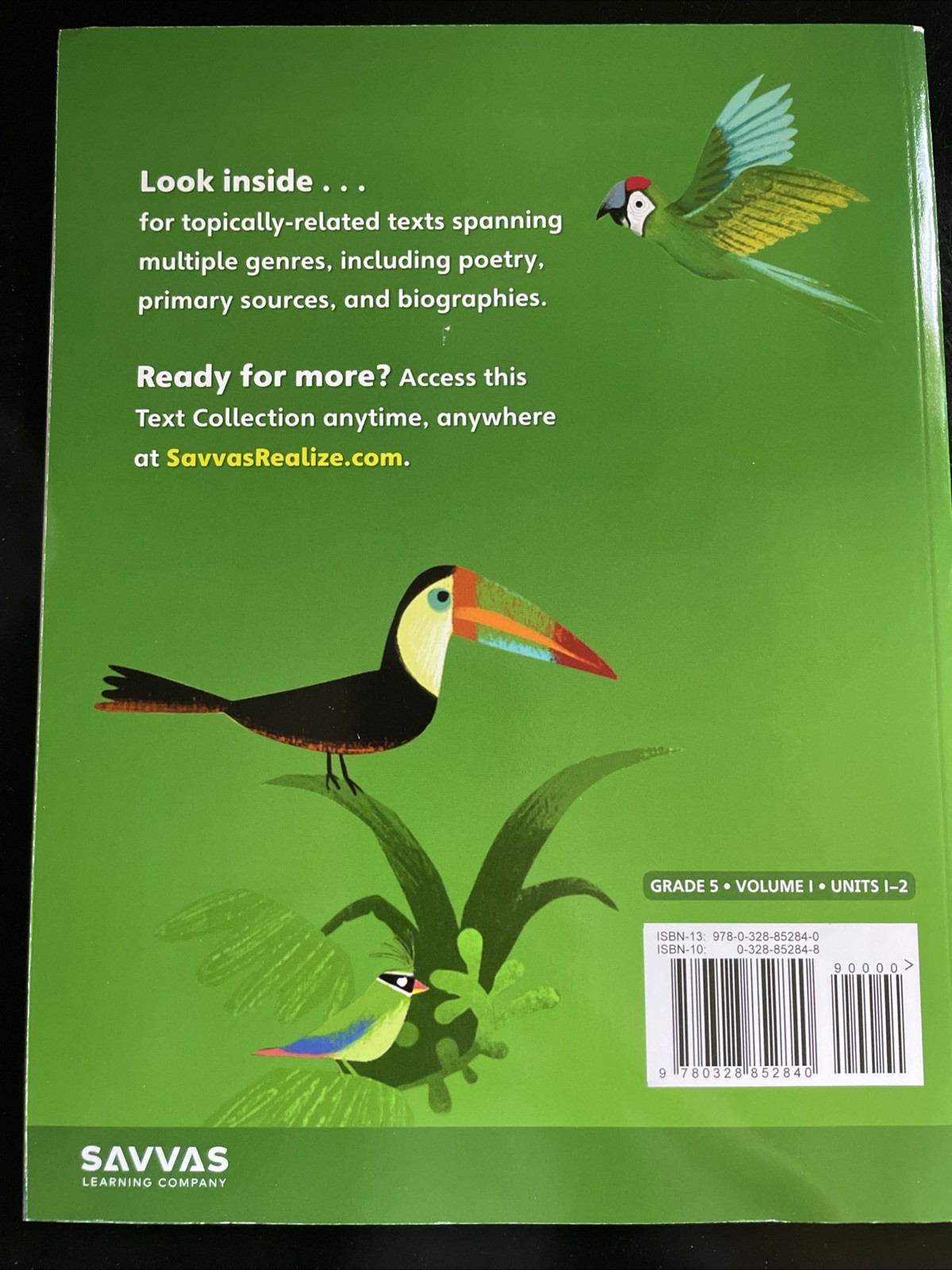 Readygen 2016 Text Collection Grade 5 Volume 1 by Scott Foresman