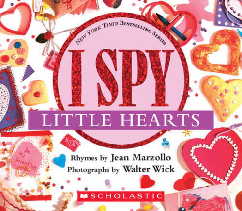 I Spy Little Hearts (with foil) – Board book By Marzollo, Jean – GOOD
