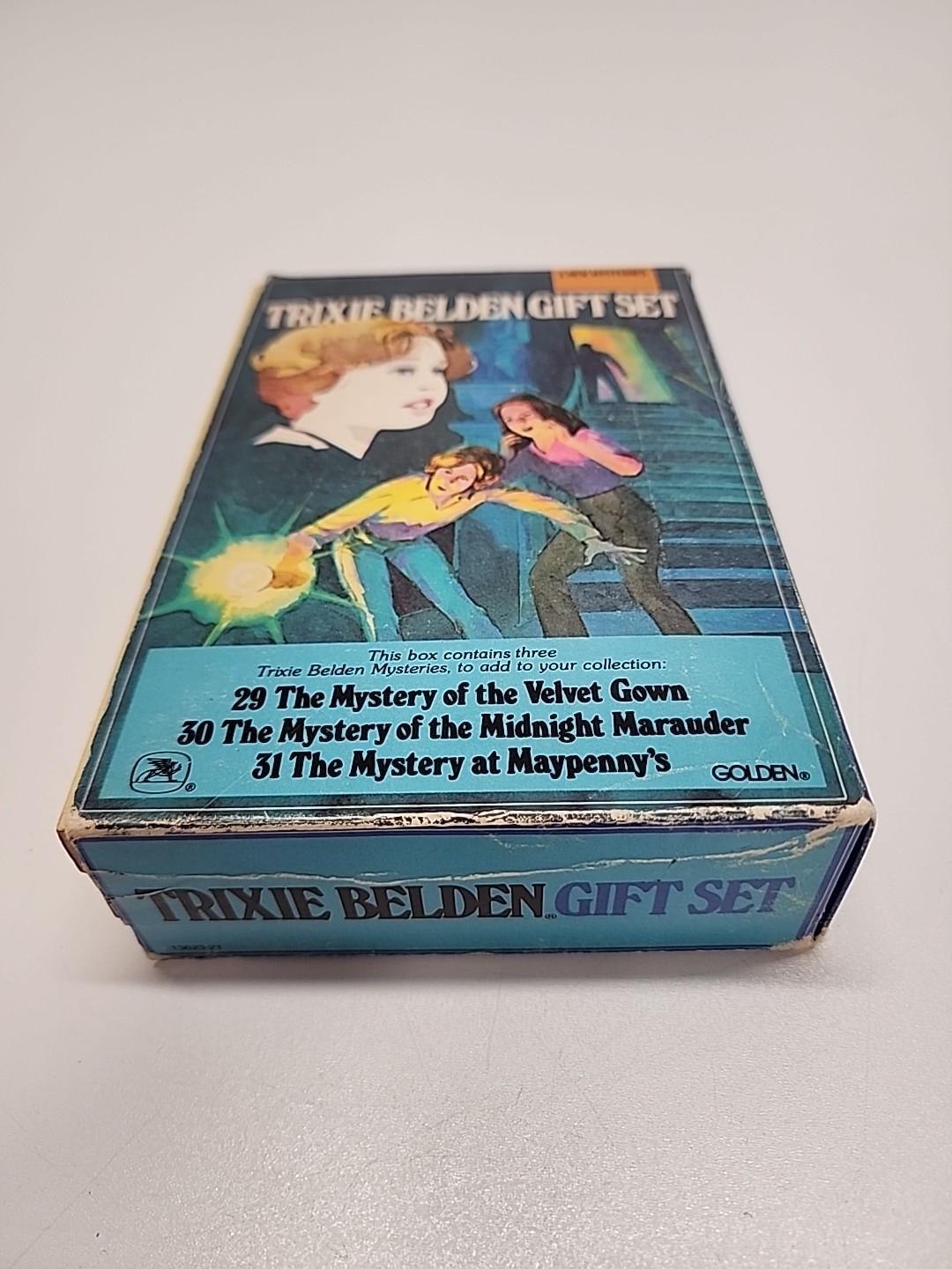TRIXIE BELDEN Vintage Book Lot 29 30 31 PB Mysteries by Kathryn Kenny Gift Set