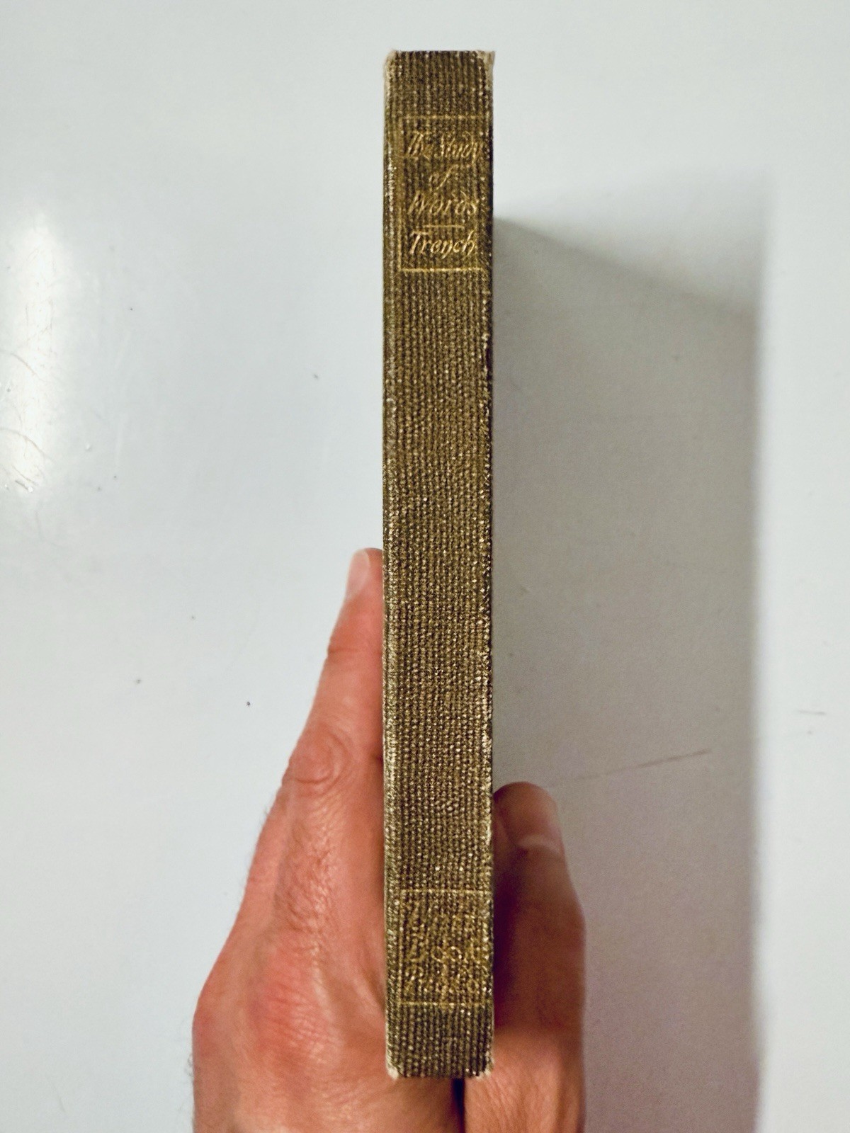The Study of Words Richard Chenevix Trench 1904 Howard Wilford Bell HC